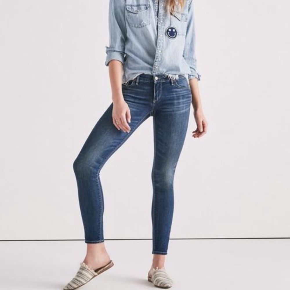 Lucky Brand Stella Low Rose Jeans